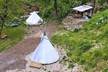 Glamping Dolek - kemp Doubrava - Hoice