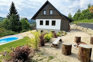 Chalupa bazén a sauna - Kamenice - Jizerské hory