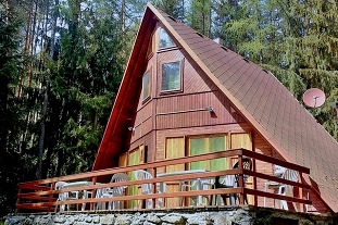 Chata v lese u hradu Landštejn - Česká Kanada