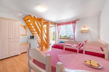 Chalupa s bazénem - apartmány Třeboňsko - Hamr