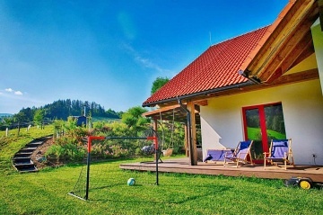 Chalupa wellness, bazén a hřiště - Hanušovice