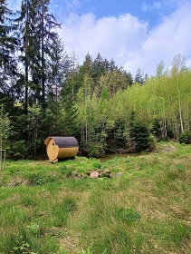 Chata Ztracenka - Glamping tikov - Nov Paka