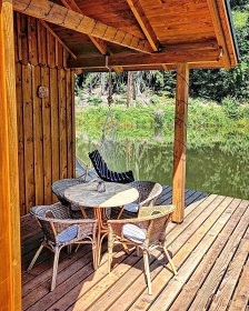 Chata Na vod - Glamping tikov - esk rj