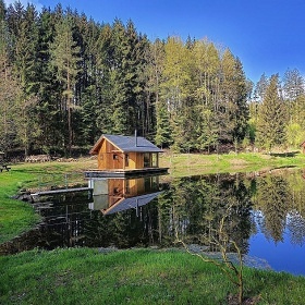 Chata Na vod - Glamping tikov - esk rj