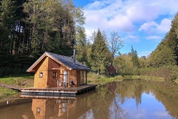 Chata Na vod - Glamping tikov - esk rj