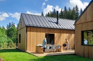 Chaty u lesa - Křížový vrch - areál Dolní Morava