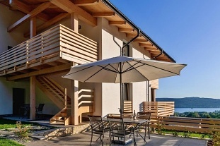 Chata u přehrady Lipno - Království lesa - Vltava