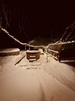 Chalupa bazén a koupací sud - Kralický Sněžník