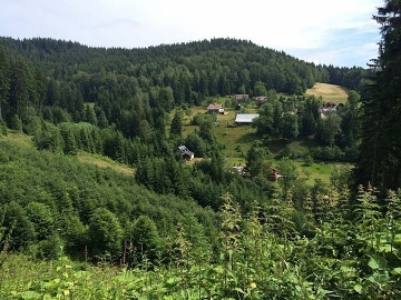 Chata v lese - Javornky - Beskydy - Velk Karlovice