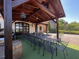 Chalupa Orlík nad Vltavou - bazén a sauna