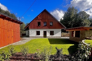 Chalupa se saunou - údolí Divoké Orlice - Deštná