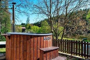 Rybářská dovolená - wellness chata - jižní Čechy