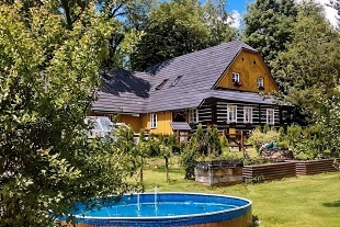 Roubenka bazén a wellness - Žďárské vrchy