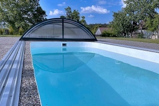 Chalupa wellness a bazén - Šumava - hrad Kašperk