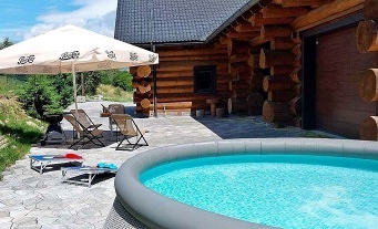 Šumavský srub - hora Javorník - Kašperské Hory