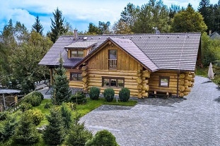 Šumavský srub - hora Javorník - Kašperské Hory