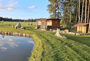 Nový objekt: Glamping samota u rybníka - Česká Kanada - Telč 2C-789