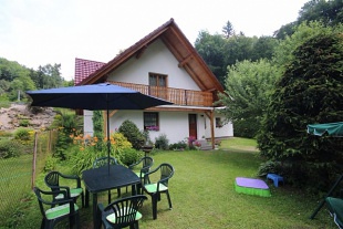 Chalupa s bazénem - Vrchoviny - přehrada Rozkoš