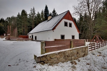 Chalupa u cyklotrasy - Šumava - Volary - Blanice