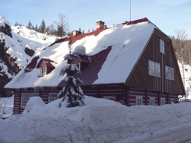 Roubenka s baznem - Detn v Orlickch horch