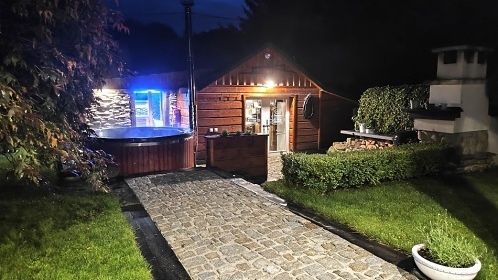 Chata SPA sauna a koupací sud - Pustevny - Bečva