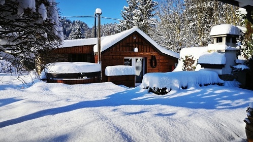 Chata SPA sauna a koupací sud - Pustevny - Bečva